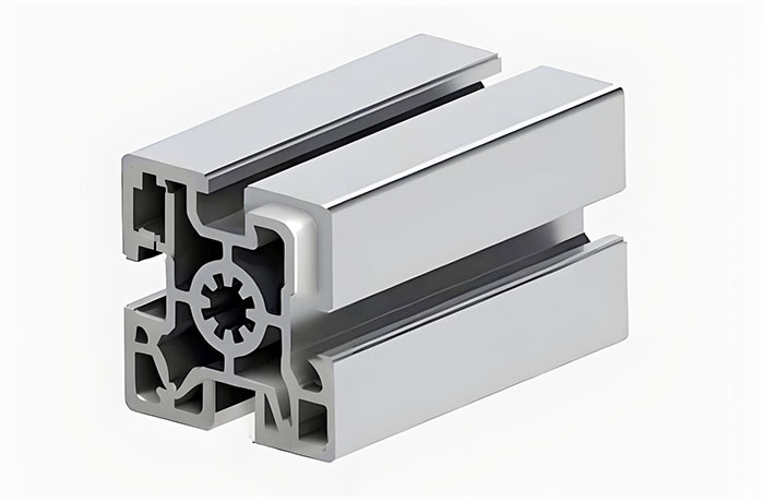 鋁型材定制開模氟碳灰色隔斷鋁型材-6