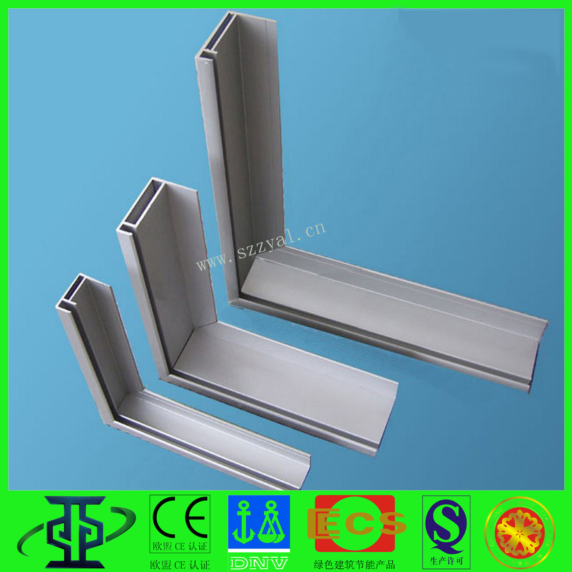 鋁型材定制開模 17*17 18*18*25*30多種太陽能光伏邊框